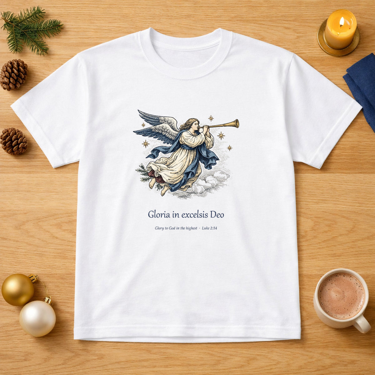 Gloria in Excelsis Deo Christmas Tee