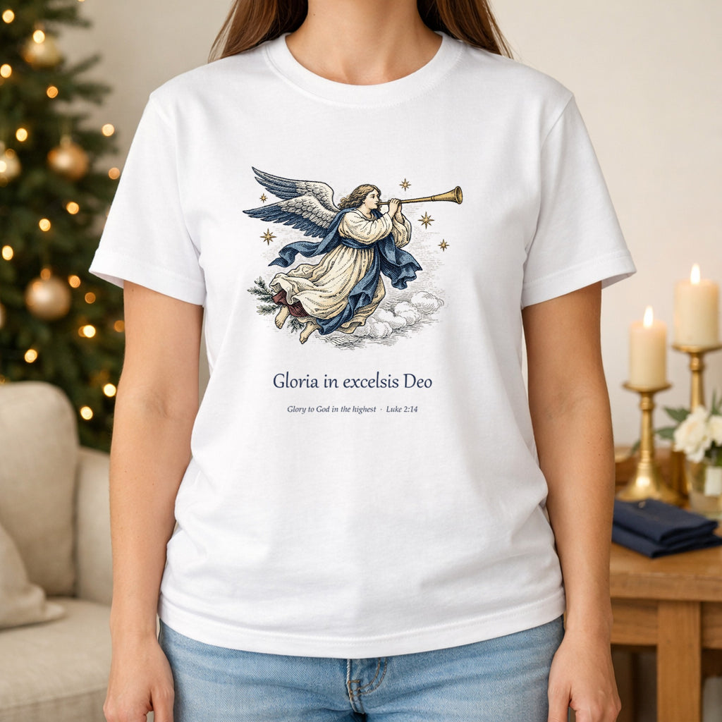 Gloria in Excelsis Deo Christmas Tee