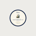 Mom memorial ornament design: Mom, In loving memory of, sample name Maria Trần Thị Lan, 1952 – 2024, Her children rose up, and called her blessed, Proverbs 31:28